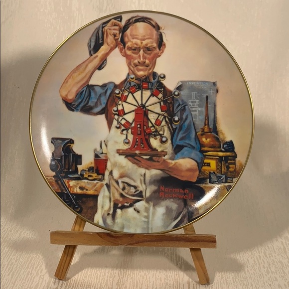 Norman Rockwell “The Inventor” - Picture 7 of 7